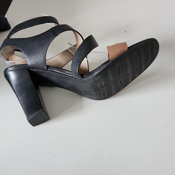 Franco Sarto Black and Brown Heels - Picture 6 of 6